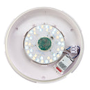 Saxby 110966 CORE, Microwave, Tri Wattage (8/12/15W), Color Changing (CCT), Waterproof (IP65), Outdoor/Indoor Bulkhead/Light Fitting for Homes & Offices