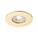 Saxby 109806 ShieldONE IP65 Fire-Rated Dimmable Recessed Matt black Downlight with Multiple Bezel Options - 75mm cut hole