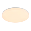 Saxby 113807 Puck Color Changing (CCT), Dual Wattage, Durable Low Profile LED Wall/Ceiling Light Fitting Suitable for Bathrooms