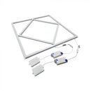 V-Tac VT-6436 60W LED DIAMOND BORDERLINE PANEL LIFUD DRIVER+QC 595x595mm FLICKER FREE 6500K