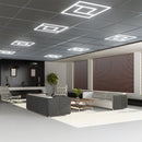 V-Tac VT-6159 60W LED SPIRAL FRAME PANEL LIFUD DRIVER+QC 595x595MM FLICKER FREE 6500K