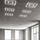 V-Tac VT-6159 60W LED SPIRAL FRAME PANEL LIFUD DRIVER+QC 595x595MM FLICKER FREE 6500K