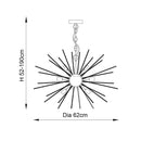 Endon 70575 Orta 9lt Pendant