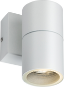 Knightsbridge MLA OWALL01W 230V IP54 GU10 Fixed Single Wall Light - White