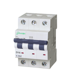 Danson E-DBZD316 MCB 10kA 16A 3P three Module D-Curve