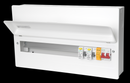 Danson E-MH22433-SPD1 (E-MH8880/SPD1) 22 Module Cons. Unit (15 usable ways) 100A Swi. Discnr. & 2 x 80A 30mA Type A RCDs & SPD + 14 MCBs