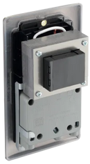 BG NAB20B 115/240V dual voltage shaver socket