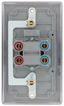 BG NAB72 45A, double pole, large plate, with indicator