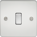Knightsbridge MLA FP8341PC Flat Plate 20A 1G DP switch - polished chrome