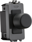 Knightsbridge MLA GDM150IAT 1G 2-way 10-150W (5-100W LED) intelligent dimmer - anthracite