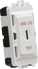 Knightsbridge MLA GDM007U 20AX 2 way SP key module (marked EMG LTG TEST) - white