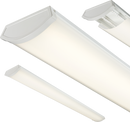 Knightsbridge MLA PRCLED4 230V IP20 4ft 43W LED Surface Mount Ceiling Light Fitting for Schools and Offices