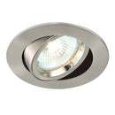 Saxby 52333 Cast tilt 50W,  Satin nickel plate