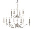 Endon CA1P12N Stanford nickel 12lt Pendant