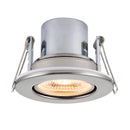 Saxby 78522 ShieldECO 800 Tilt 8.5W Warm White, Satin nickel plate