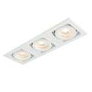 Saxby 78532 Xeno Triple (3-Light) Spotlight 7W - Matt White