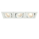 Saxby 78532 Xeno Triple (3-Light) Spotlight 7W - Matt White