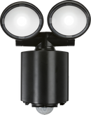 Knightsbridge MLA FL16ABK 230V IP55 Twin Spot LED Security Light - Black