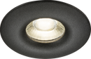 Knightsbridge MLA ODA1FRB Odina Single Fixed Round Downlight Black