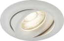 Knightsbridge MLA ODA1TRW Odina Single Tilt Round Downlight White