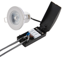 Saxby 74031 ShieldECO 500 IP65 4W Warm White, Chrome plate
