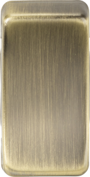 Knightsbridge MLA GDBLANKAB Switch cover - antique brass