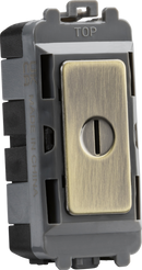 Knightsbridge MLA GDM010AB 20AX DP key module - antique brass