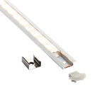 Saxby 94947 RigelSLIM Recessed 2m Aluminium Profile-Extrusion Silver