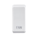 Saxby GDRFANWH Grid Rocker Cover Marked "FAN"