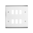 Saxby RSGFP6PC 6G Grid Front Plate