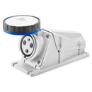 Gewiss GW63522 90°, 63A, 2P+E Angled Surface Mounting Socket 6H Outlet 200-250V