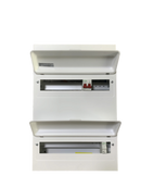 Danson E-MMD294 Double Stacked 29 ways (14+15) Metal Consumer Unit with 100A Main Switch and Connector
