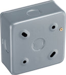 BG MC542 Metal Clad 10A, 2-Way Double Switch