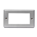 BG MC5EMR4 Front-Plate 4 Mod Rectangular