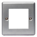 BG MC5EMS2 Front-Plate 2 Module Square