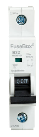 Fusebox MT06B321 32A 6kA 1 pole B CURVE MCB