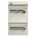 Wylex NMDRS20SSLHIA 20 Way Duplex High Integrity Consumer Unit 100A Main Switch, 80A 30mA RCDs x2, Flexible Configuration