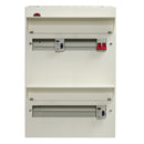Wylex NMDRS26SSLHIA 26 Way Duplex High Integrity Consumer Unit 100A Main Switch, 80A 30mA RCDs x2, Flexible Configuration