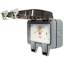 BG WP22RCD Weatherproof 13A 2-Gang Switched Socket with RCD