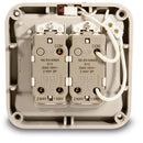 BG WP42 Nexus Storm Weatherproof 2-Gang, 2-Way Switch