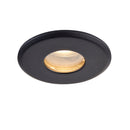 Saxby 101344 ShieldPLUS IP65, Fire Rated, Dimmable GU10 Downlight for Bathrooms in Matt Black (Copy)
