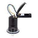 Saxby 101344 ShieldPLUS IP65, Fire Rated, Dimmable GU10 Downlight for Bathrooms in Matt Black (Copy)