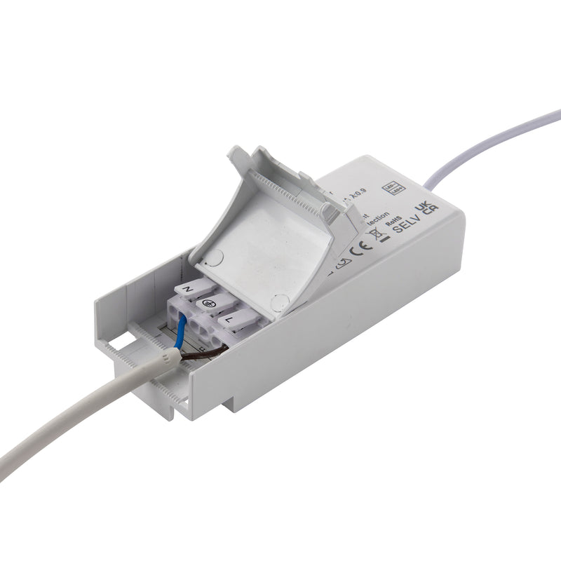 Saxby 102669 OrbitalPRO 4CCT (Colour Changing) Waterproof, Fire Rated  9W Dimmable Downlight - Matt White