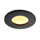 Saxby 102670 OrbitalPRO 4CCT (Colour Changing) Waterproof, Fire rated  9W Dimmable Downlight - Matt Black