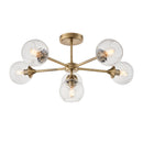 Endon 103171 Allegra 6lt Semi flush