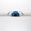 PACK OF 10 - Saxby 103174 ShieldSLIM 4CCT LED Dimmable Downlight  7W, Adjustable Colour Temperature, Energy Efficient, IP65 Waterproof and Fire Rated