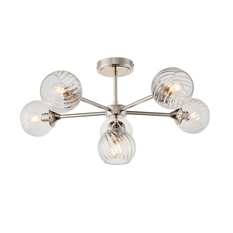 Endon 104050 Allegra 6lt Semi Flush