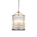 Endon 106711 Lambeth Ribbed 4lt Pendant