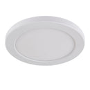 Saxby 108743 StratusDISC adjustable CCT IP44 18W Downlight - Matt White