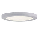 Saxby 108743 StratusDISC adjustable CCT IP44 18W Downlight - Matt White